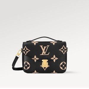 Louis Vuitton Noir/Beige Pochette Métis
